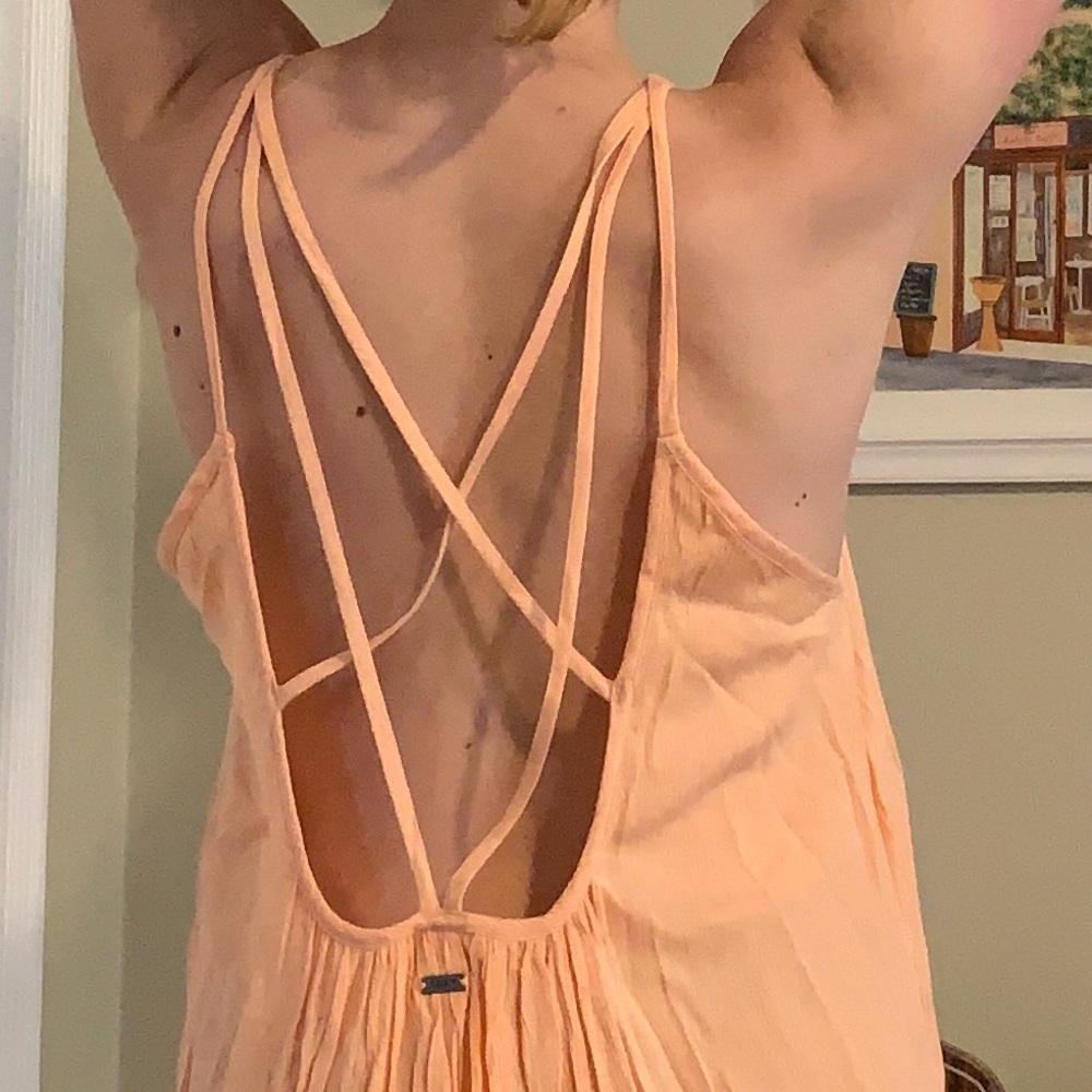 Basically new Roxy peach dress